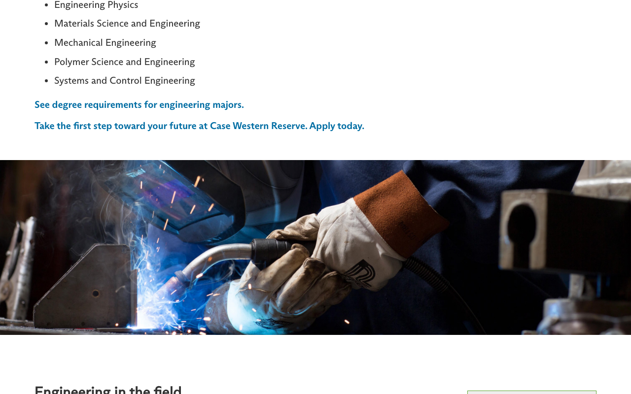 CWRU engineering page example screenshot