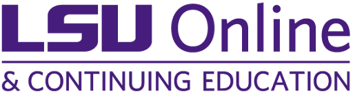 LSU Online logo