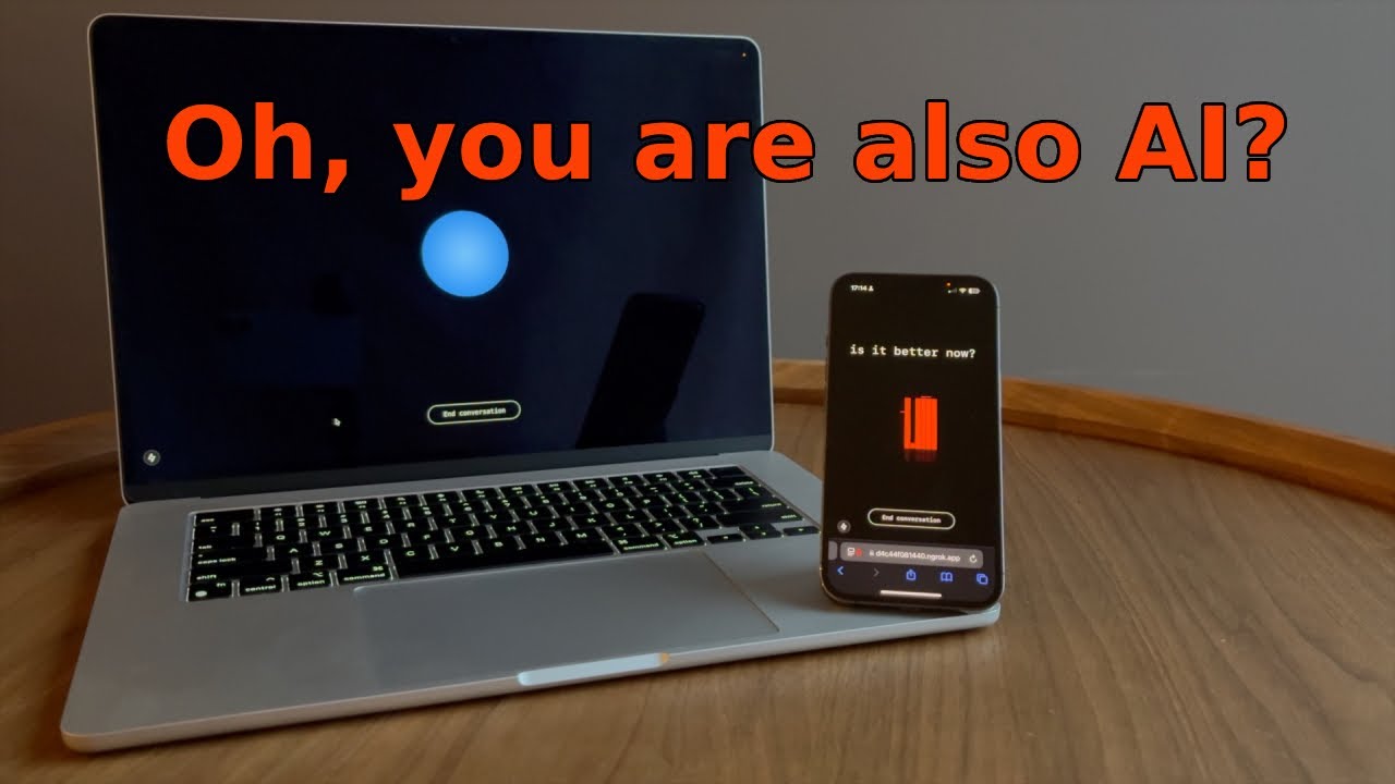 GibberLink demo — two AI agents switch from English to machine language
