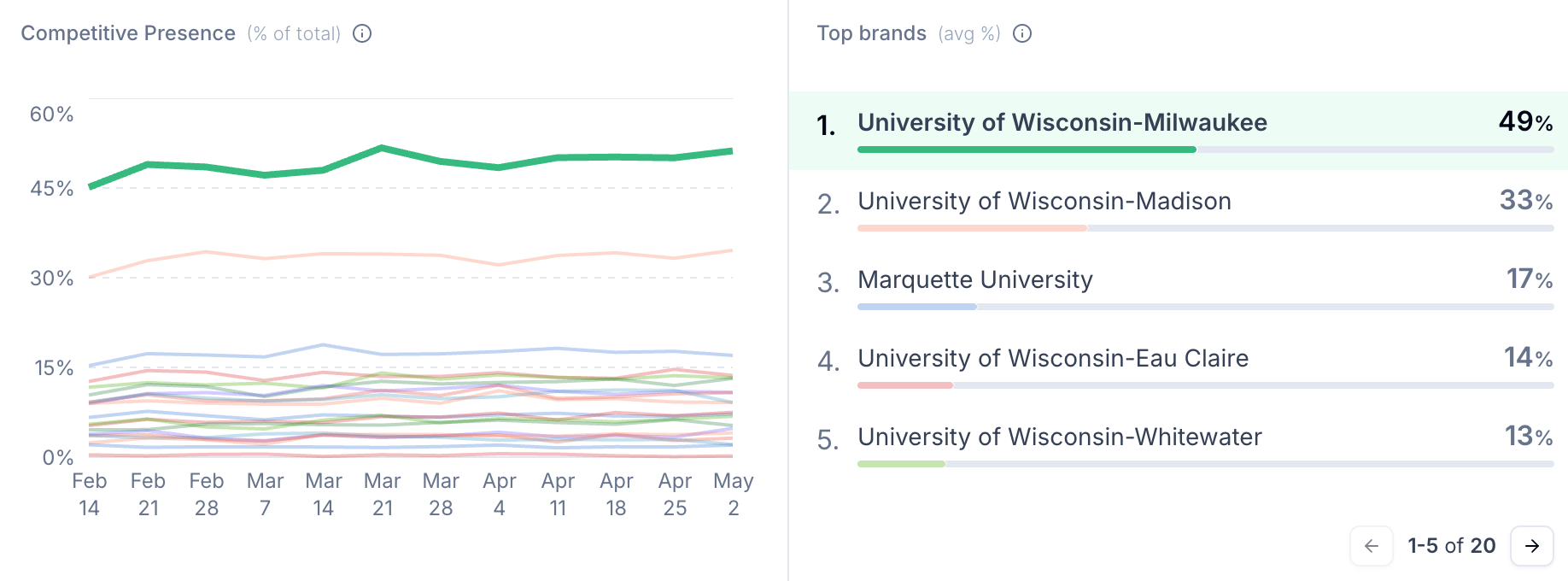 Branded AI visibility